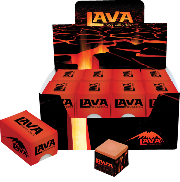 Lava Chalk Display - 16 2pc Boxes - Rust